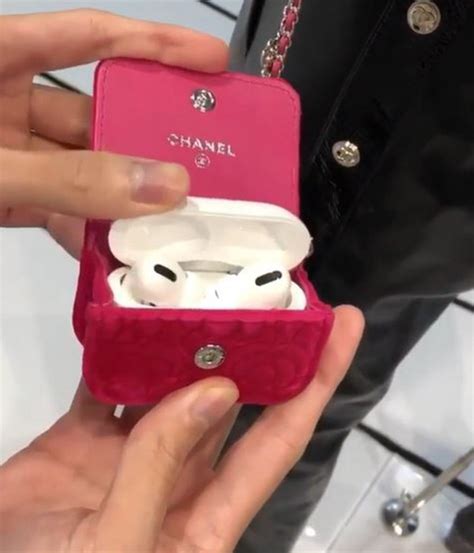 chanel airpods holder|Tech Cases .